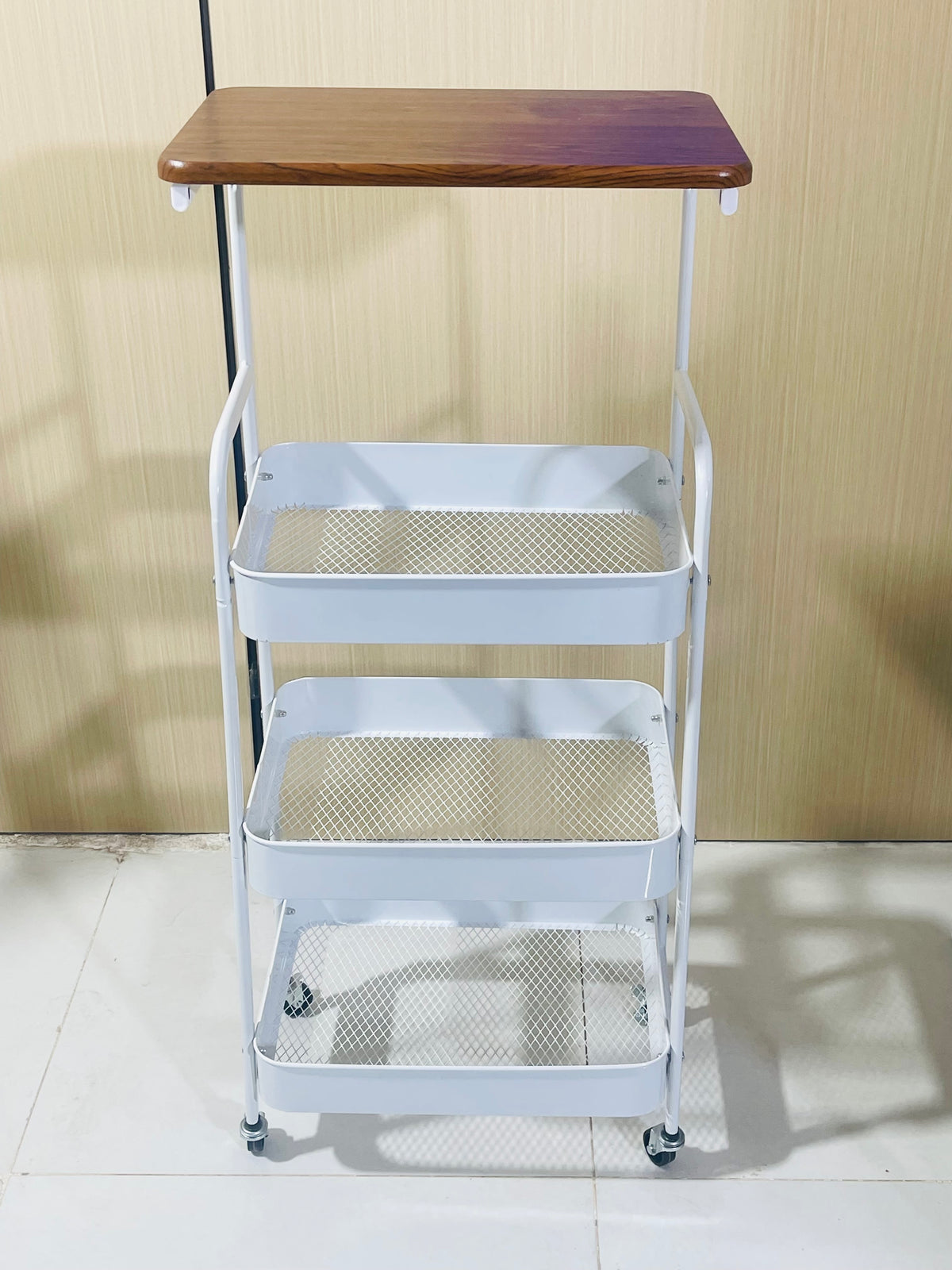 عربة هايبرد 3 طابق  - white